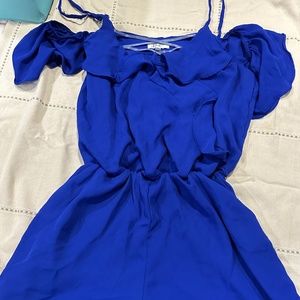 Blue romper